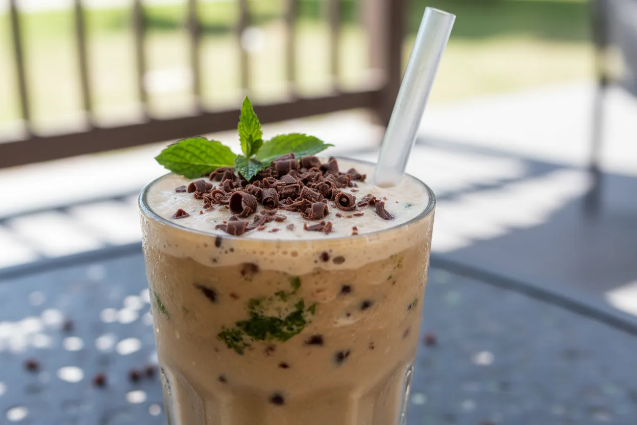 Mint Chocolate Chip Chiller